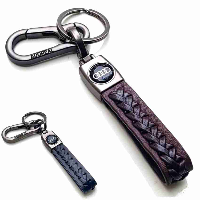 Audi shop leather keychain