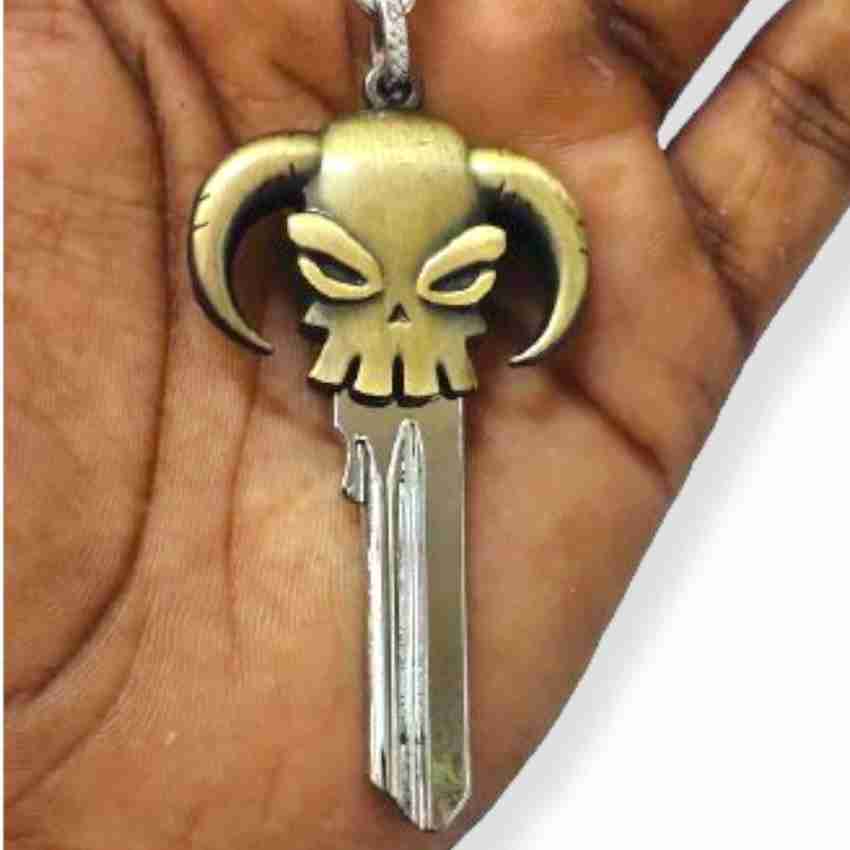 SABIRAT Metal Skull Keychain For Kids Men Women keychain Lover