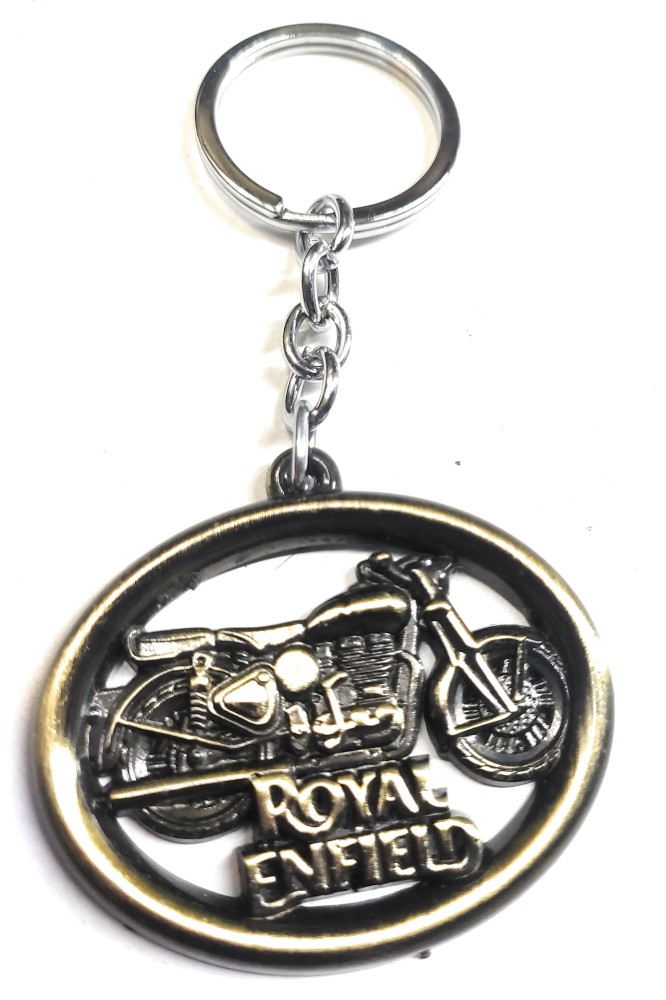 Royal enfield metal on sale keychain