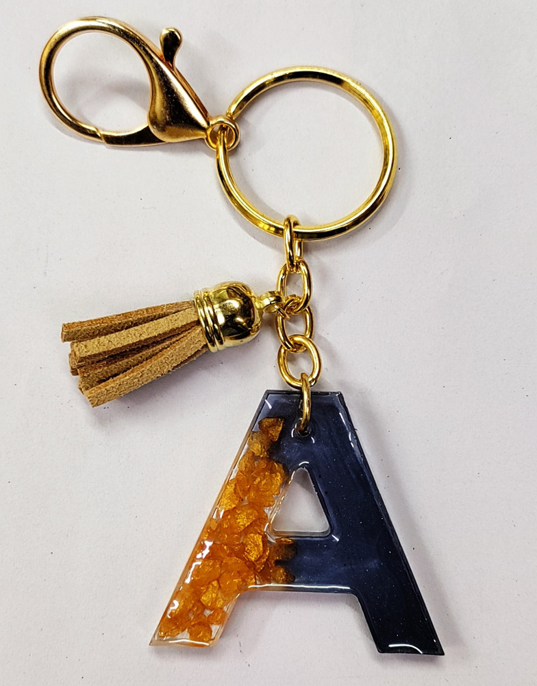 A alphabet keychain on sale