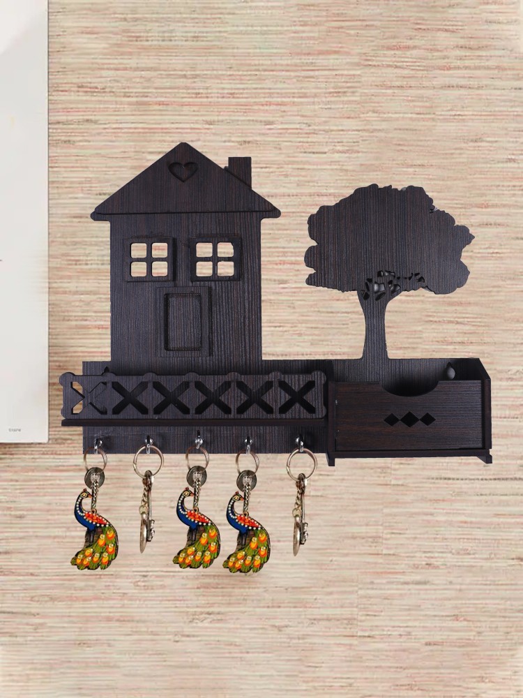 FIDOZA Wood Key Holder Price in India - Buy FIDOZA Wood Key Holder online  at