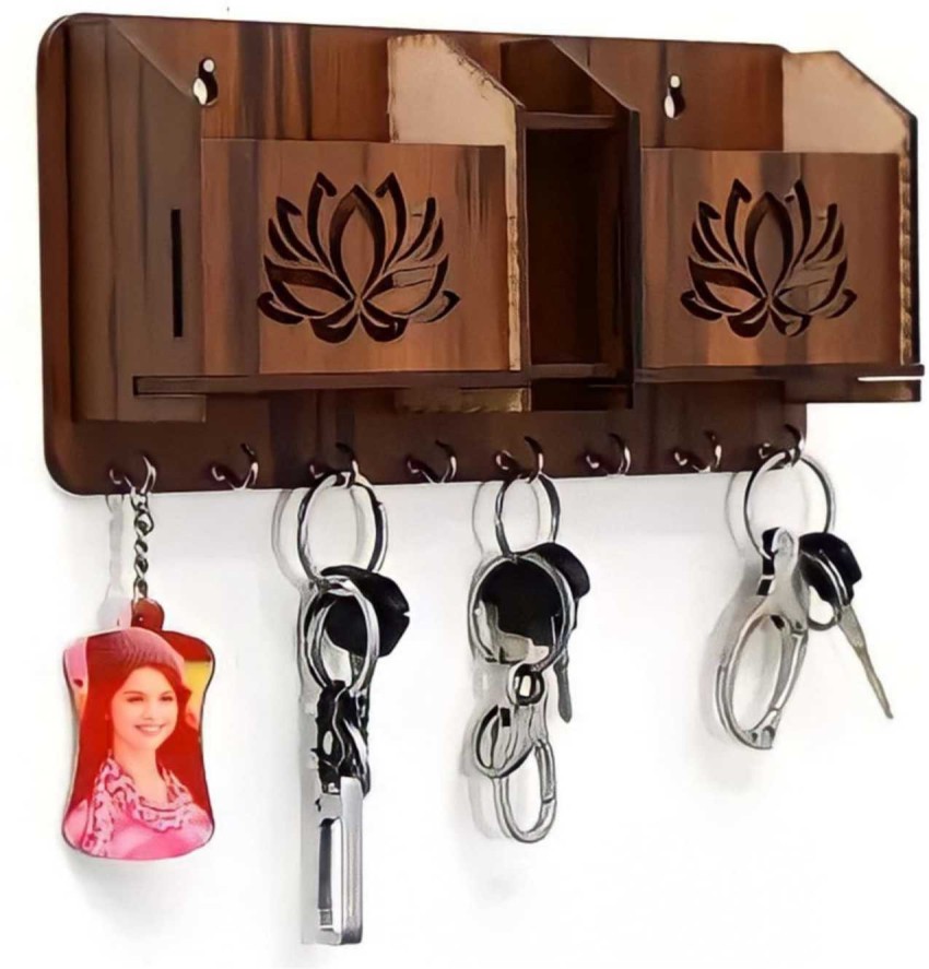 Wooden deals keychain holder