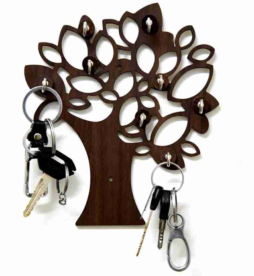 SAGAR HANDICRAFT SIMPLE KEY HOLDERS Wood Key Holder Price in India