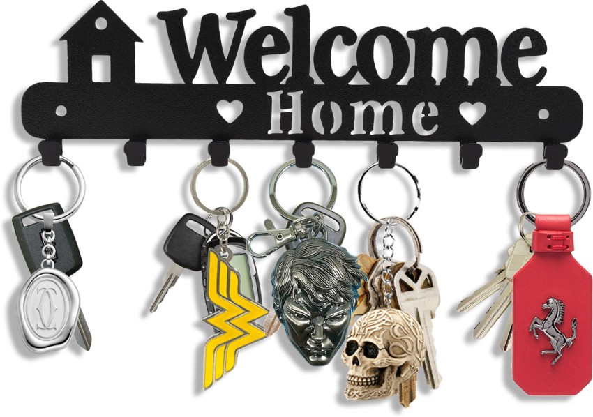 Suveharts Key Holder Welcome Home Metal Keyholder Steel Key Holder Wood Key Holder Price in India Buy Suveharts Key Holder Welcome Home Metal Keyholder Steel Key Holder