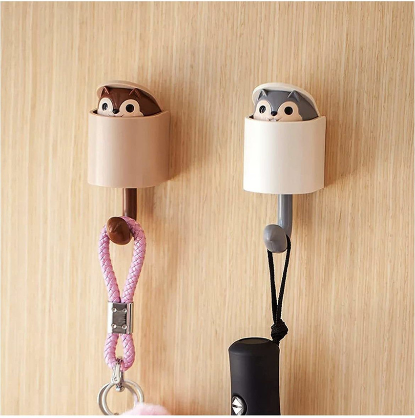 ENTERTENMENT Plastic Cute Creative Squirrel Key Holder Wall Hooks Hook 2 Price in India Buy ENTERTENMENT Plastic Cute Creative Squirrel Key Holder Wall Hooks Hook 2 online at Flipkart