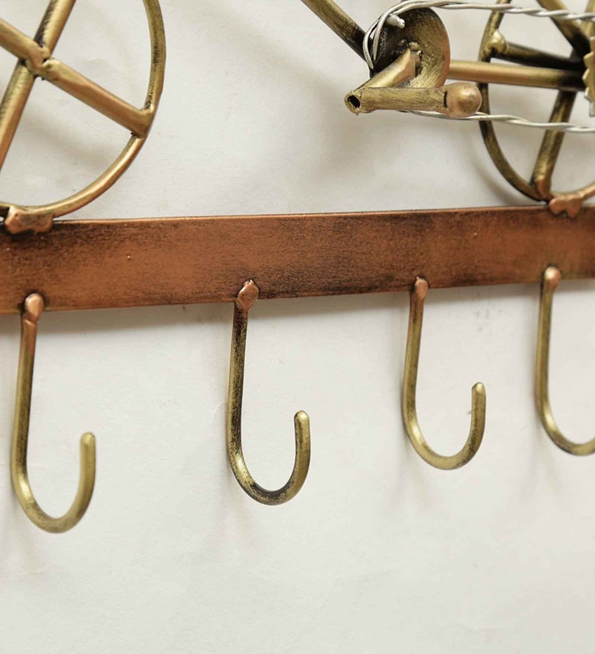 Brass Fish Hooks, Wall Mounted Key Hooks