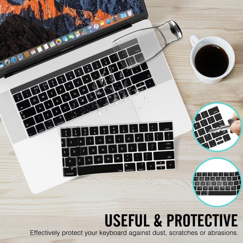 Gripp (A1706 & A1707) 2016 Macbook Pro 13-inch With Touch Bar Model: A1706  & 2016 Macbook Pro 15-inch With Touch Bar Model: A1707 Keyboard Skin Price  in India - Buy Gripp (A1706