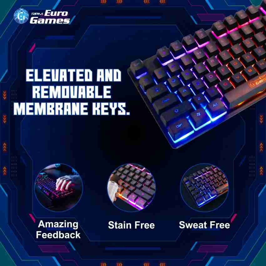 Water Test on Keyboard RPM Euro Games RGB Gaming Keyboard Unboxing