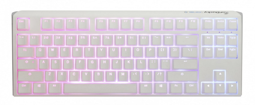 Ducky One 3 TKL Pure White RGB Wired USB Tenkeyless Gaming Ducky One 3 TKL Pure White RGB Wired USB Tenkeyless Gaming