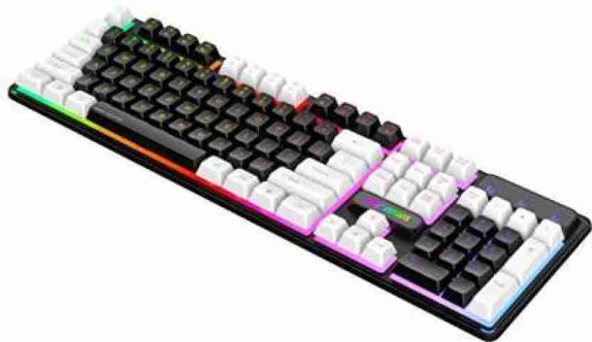 RPM Euro Games Gaming Keyboard - Normal / 7 Color LED Illuminated & Spill  Proof Keys Membrane Wired USB Gaming Keyboard - RPM Euro Games 