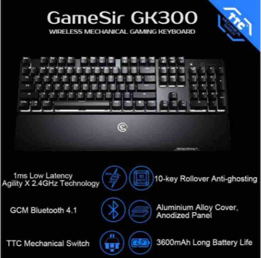 Teclado Branco Multilaser Gamer GK-300 - TC259 - Player Games
