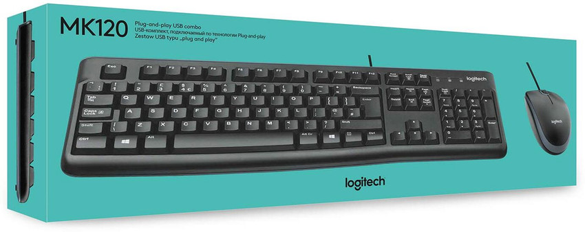Teclado logitech 2025 mk120
