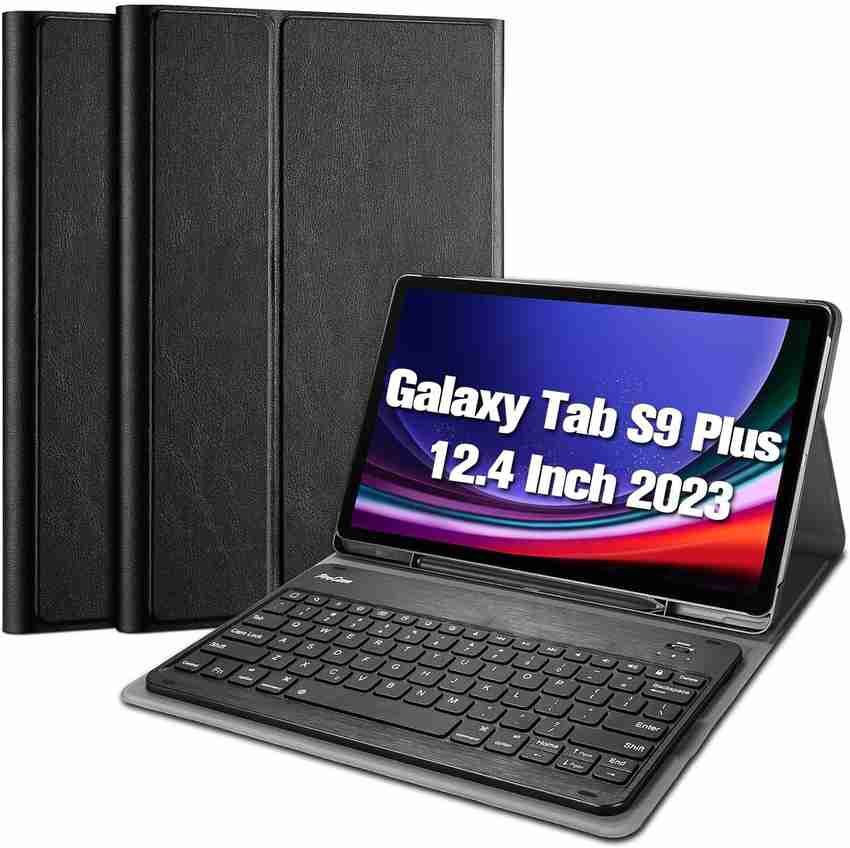 microware Keyboard Case for Galaxy Tab S9+ 12.4