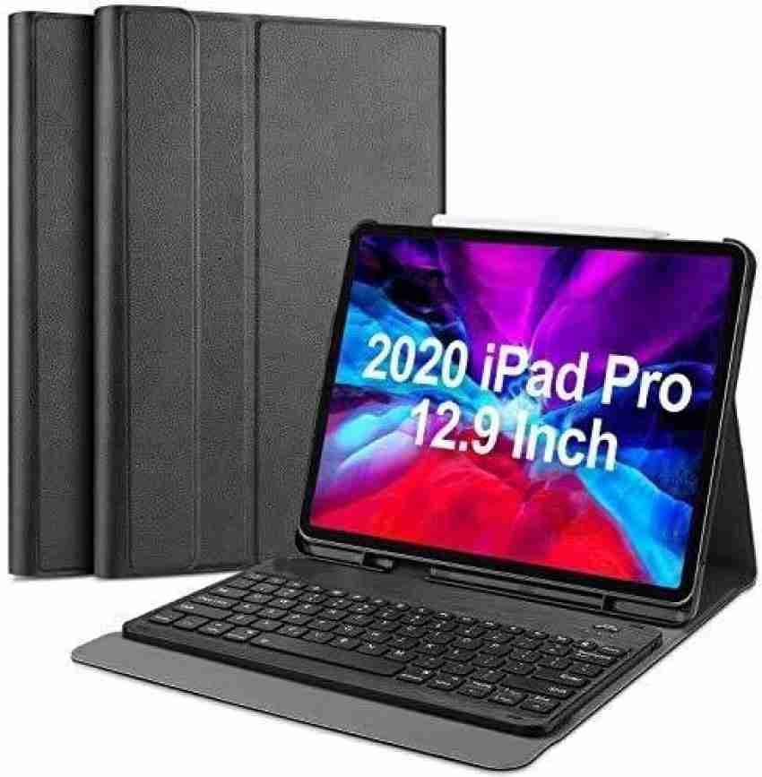 Bluetooth Keyboard With Mouse Flip Case Cover For iPad Pro 12.9 2021 2020  2018