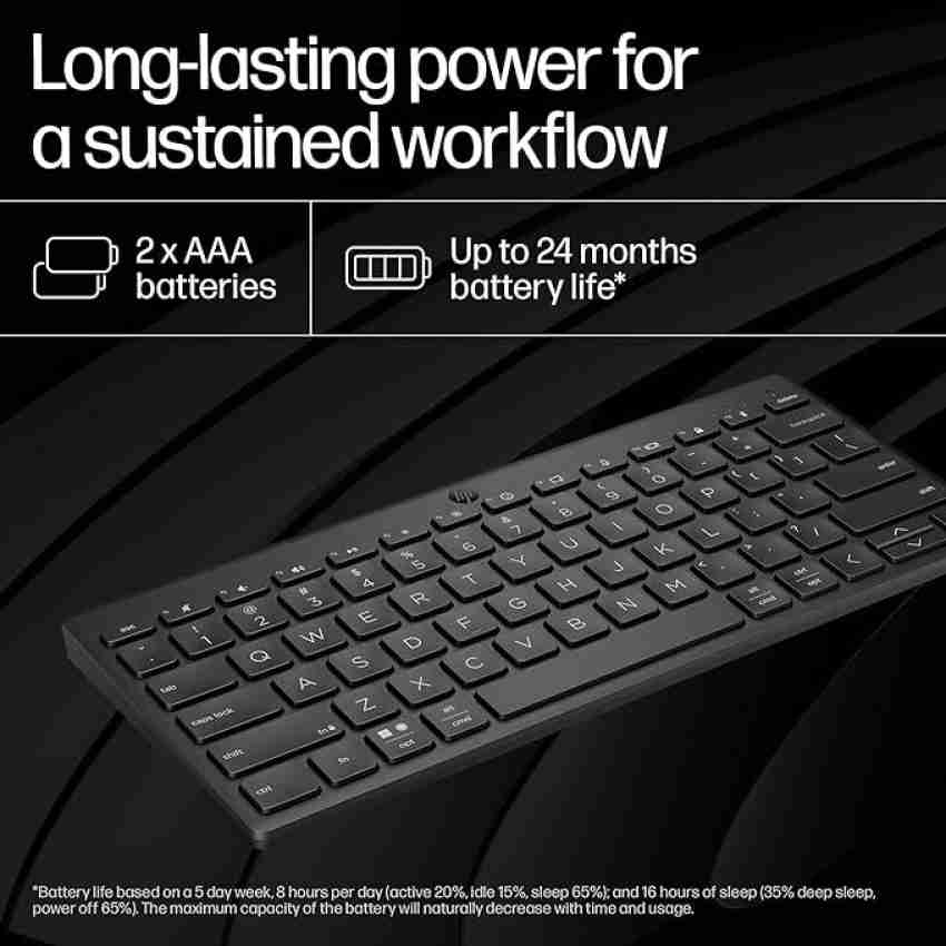 HP 350 Compact Bluetooth Wireless Multi Device Keyboard at best price