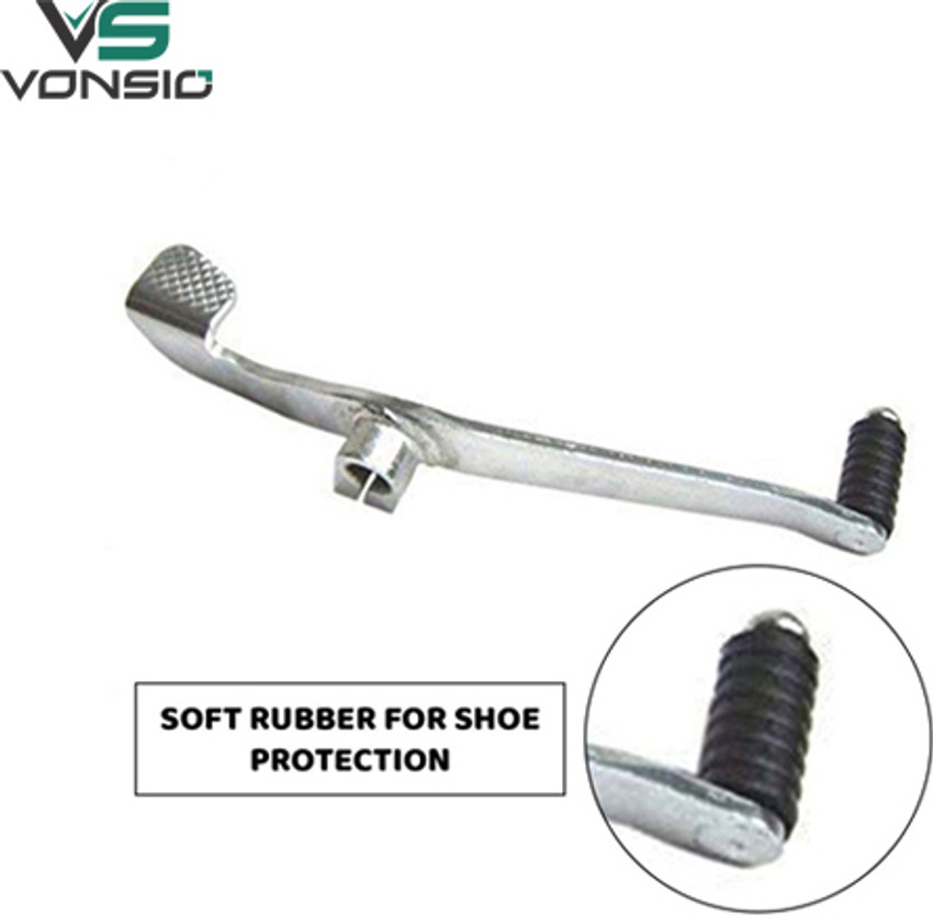 VONSIO High Quality Gear Lever With Rubber For Royal Enfield