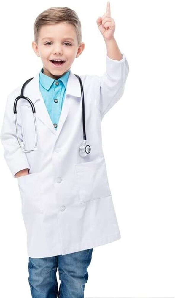 Culture Creation Doctor Costumes Set of 4 Doctor Coat Stethoscope Injections Surgical Masks Kids Costume Wear Price in India Buy Culture Creation Doctor Costumes Set of 4 Doctor Coat Stethoscope