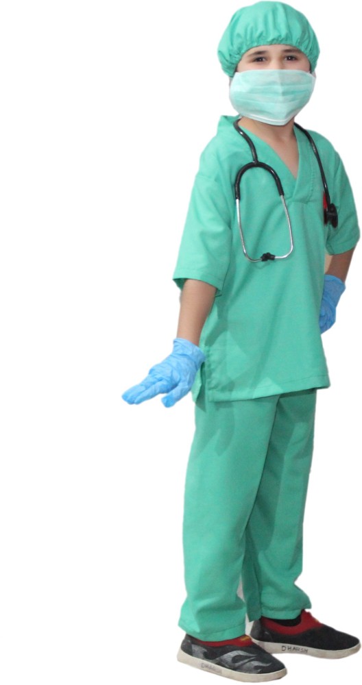 Buy Blue Nurse Costume 3-4 Years, Kids fancy dress