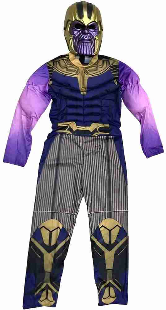 Kkalakriti Kids Superpower Negative Character Thanos Fancy Dress Costume Kids Costume Wear Price in India Buy Kkalakriti Kids Superpower Negative Character Thanos Fancy Dress Costume Kids Costume Wear...