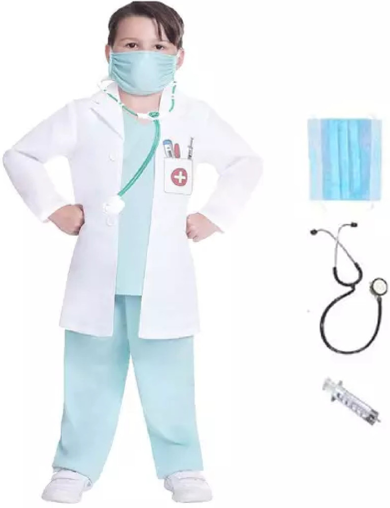 Fancy Steps Doctor Kids Costume Wear Price in India Buy Fancy Steps Doctor Kids Costume Wear online at Flipkart