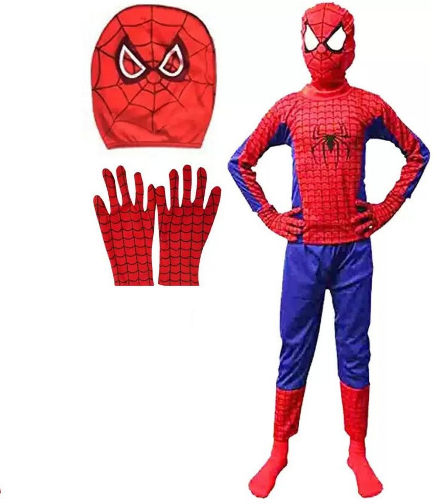 Buy GUSTAVE Spiderman Costume For Kids, Superhero Spider-Man Dress