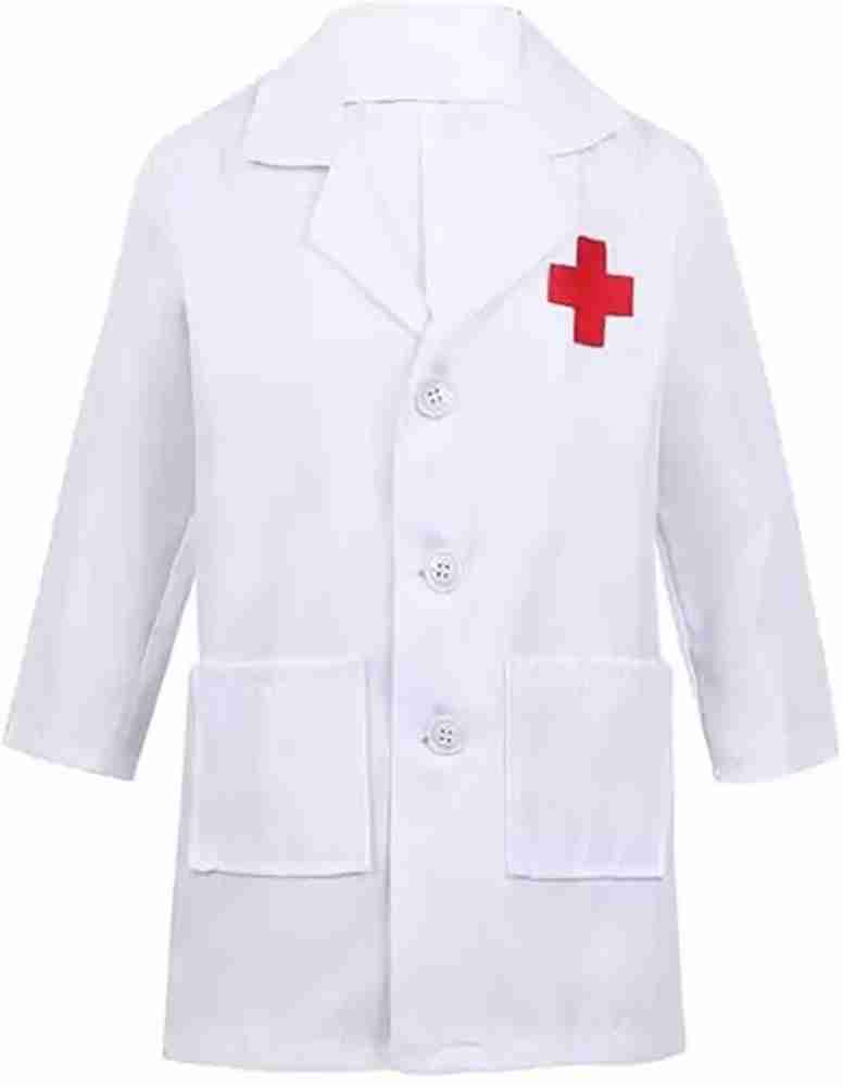 KENIM FASHION White Doctor Coat for Kids School LabCoat for kids Unisex Doctor Coat Kids Costume Wear Price in India Buy KENIM FASHION White Doctor Coat for Kids School LabCoat for