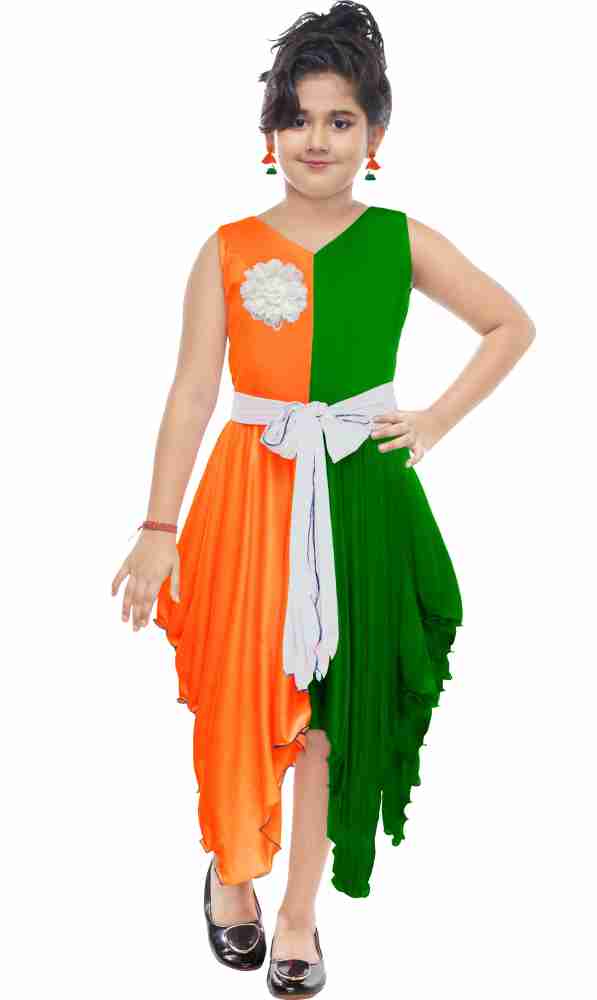 Tiranga dress hot sale for baby girl