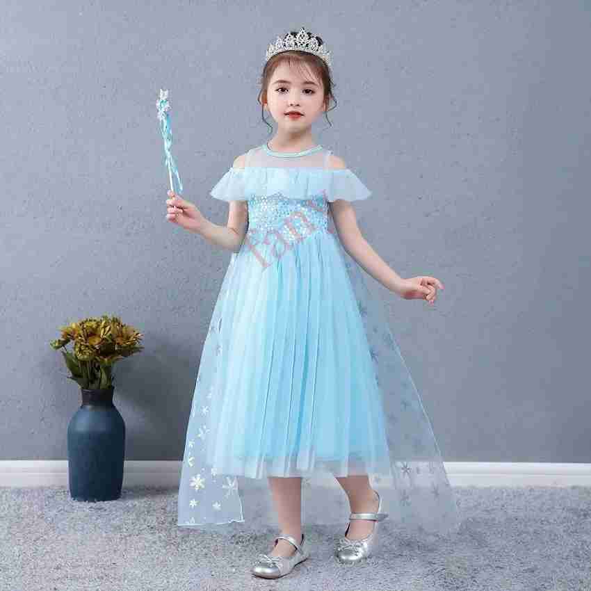 Fany Elsa Costume for Girls Elsa Frock 2 8 years girls Kids Costume Wear Price in India Buy Fany Elsa Costume for Girls Elsa Frock 2 8 years girls Kids Costume Wear online