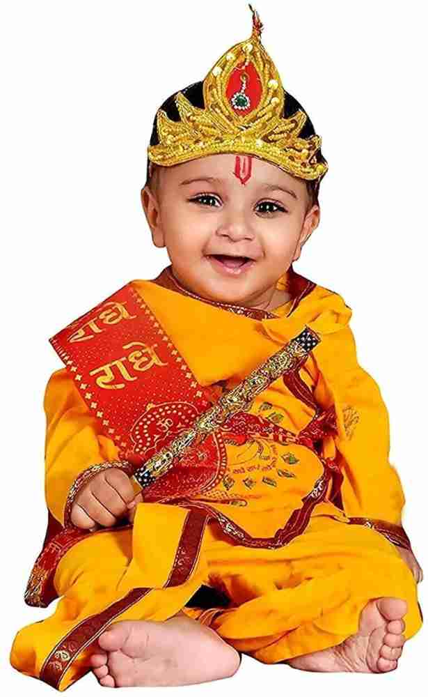 Krishna dress for orders kids