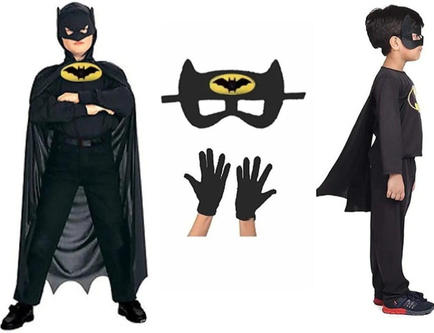 prashantfashion Batman Costume Kids Costume Wear Price in India - Buy  prashantfashion Batman Costume Kids Costume Wear online at