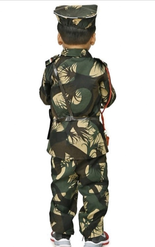 ElegantAttire Army Dress Kids Costume Wear Price in India - Buy  ElegantAttire Army Dress Kids Costume Wear online at