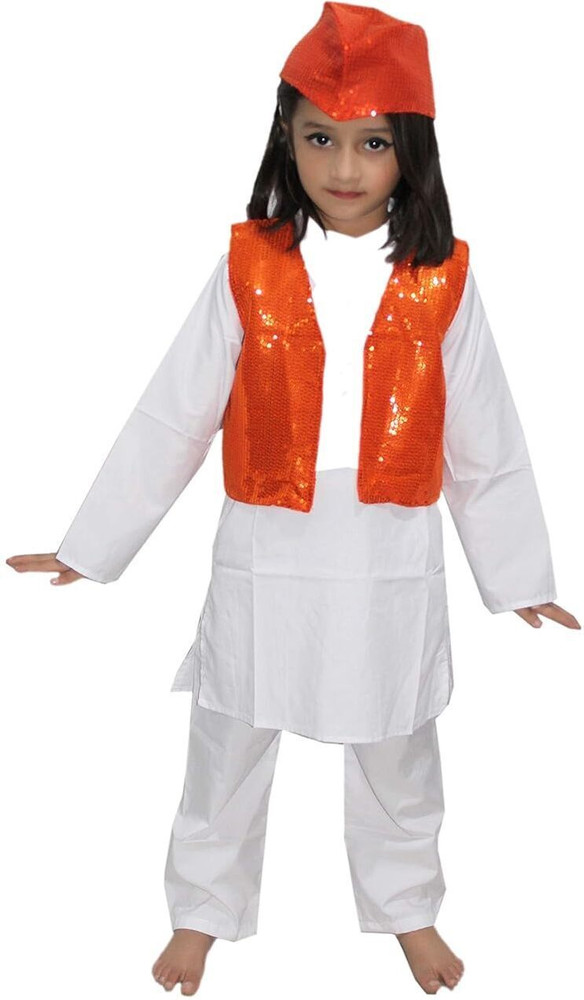 KAKU FANCY DRESSES Qawali Jacket For Dance Costume Qawwali Dress Only Jacket Orange 7 8 Yrs Kids Costume Wear Price in India Buy KAKU FANCY DRESSES Qawali Jacket For Dance Costume Qawwali Dress Only J...