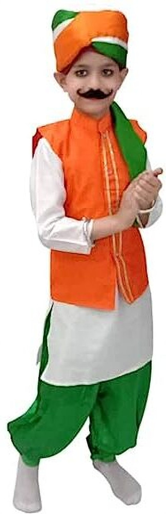 Tricolor dress for boy 2025
