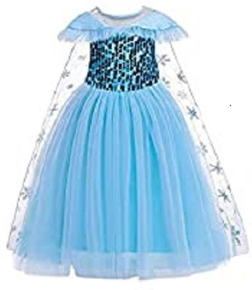 OJASFASHION Frozen Elsa Anna Character Fairy Dress for Girl s Kids