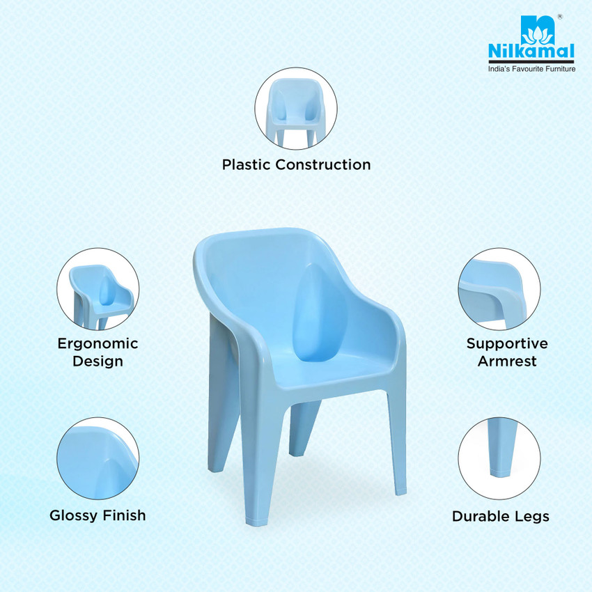 Nilkamal Eeezygo Baby Chair Modern Comfortable with Arm Backrest for Study Dining Plastic Chair Price in India Buy Nilkamal Eeezygo Baby Chair Modern Comfortable with Arm Backrest