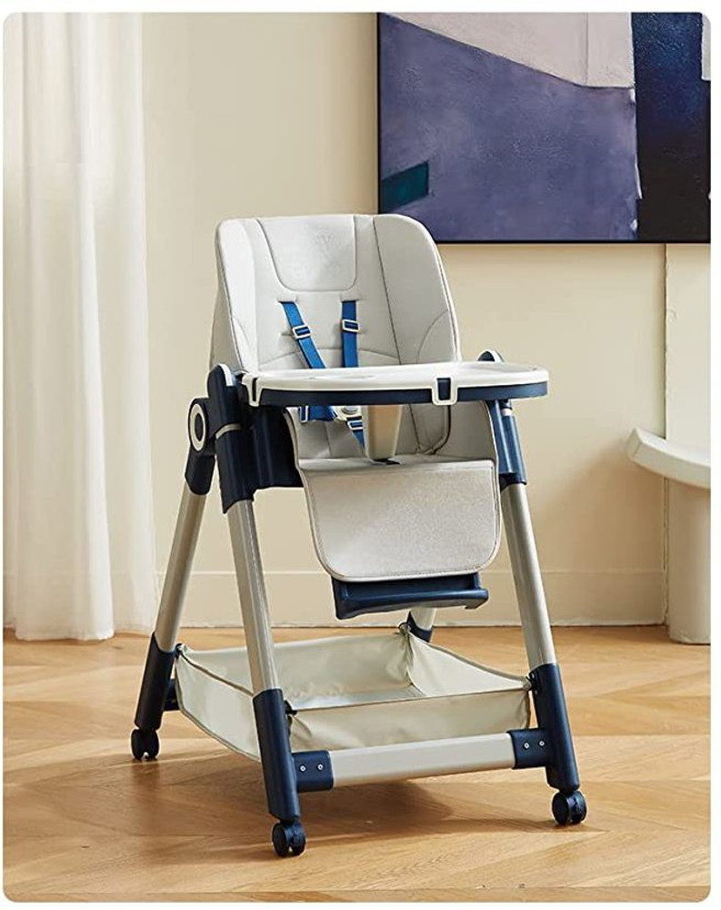 Metal high best sale chair for baby