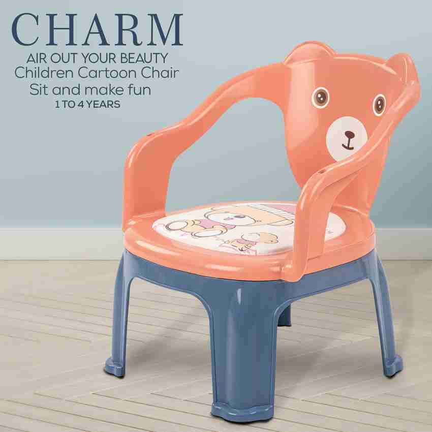 baybee Plastic Baby Chair for Kids Study Table Chair with Cushion