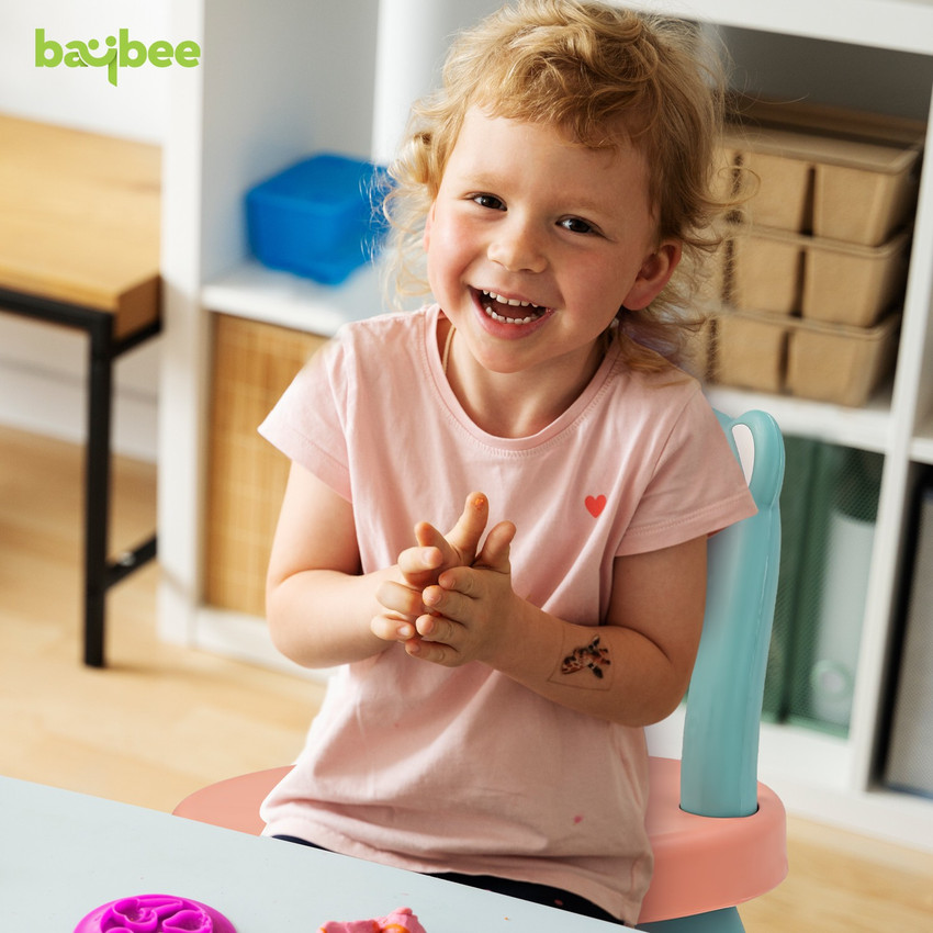 baybee Panda Detachable Baby Chair for Kids Study Table Chair with