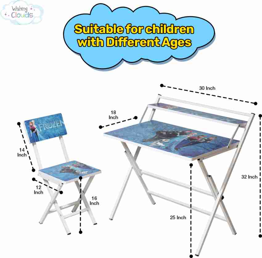 Frozen folding table outlet and chairs