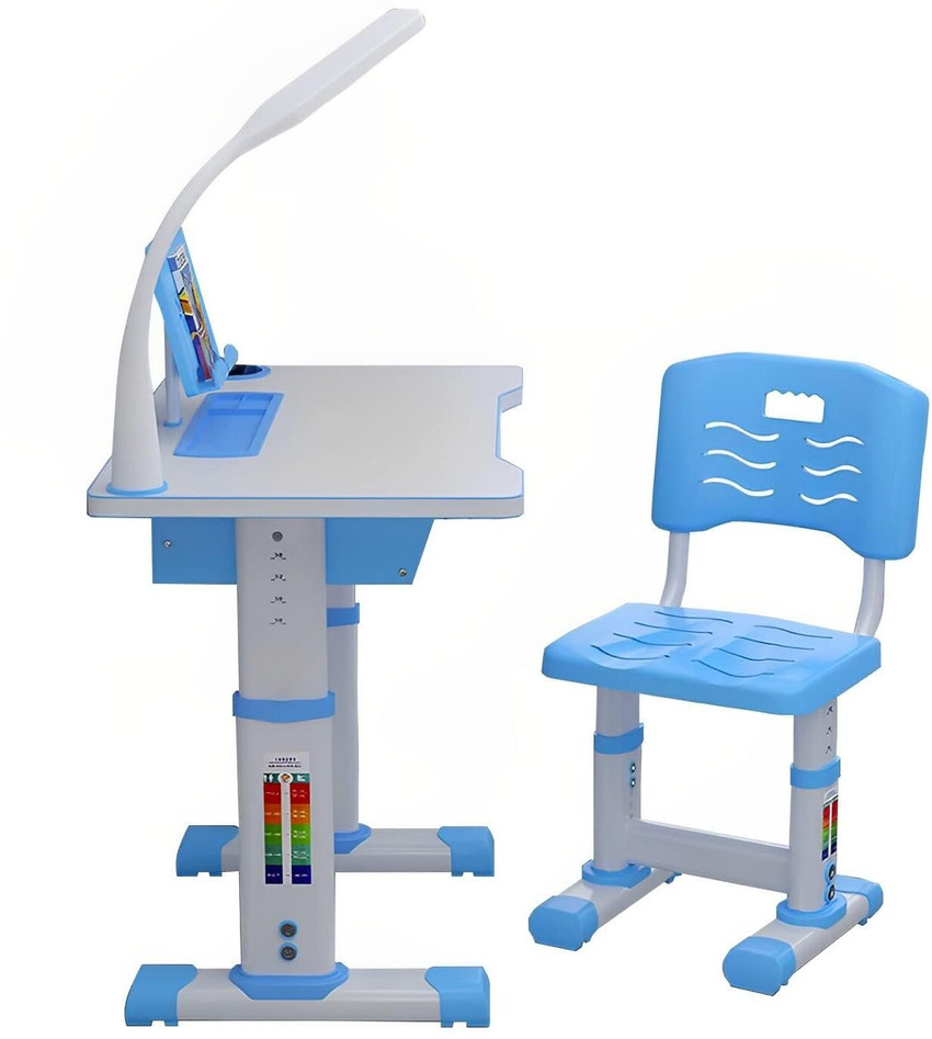 Plastic study table and chair on sale