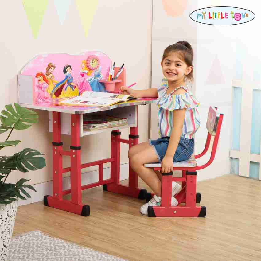 MY LITTLE TOWN Kids study Table & Chair with Adjustable Height