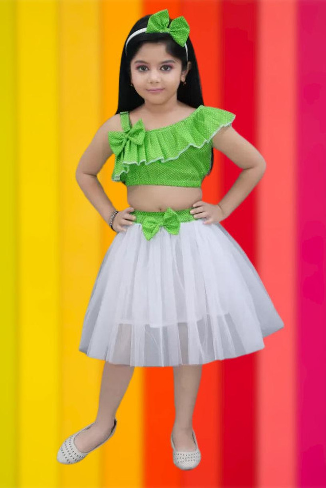 fancy skirt top for girl