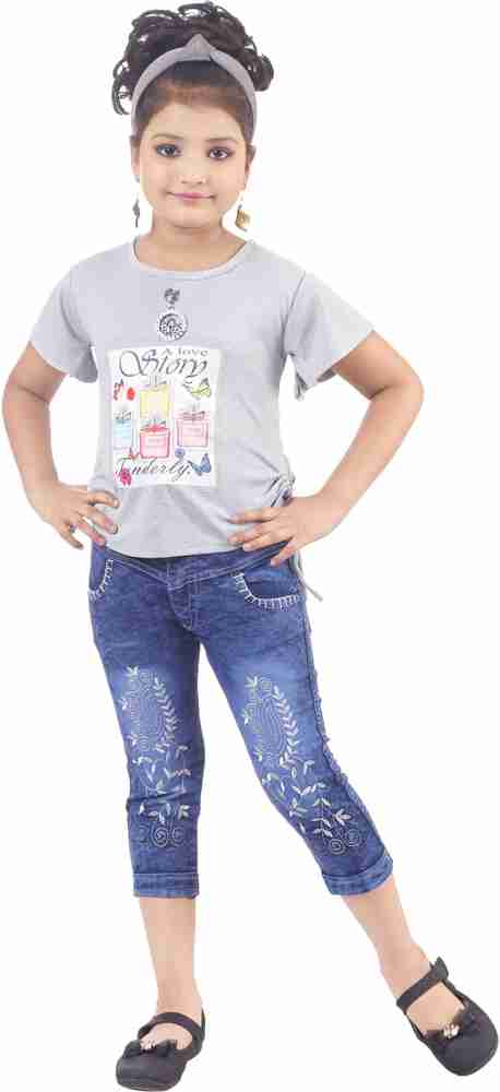 Jeans top for cheap girls flipkart