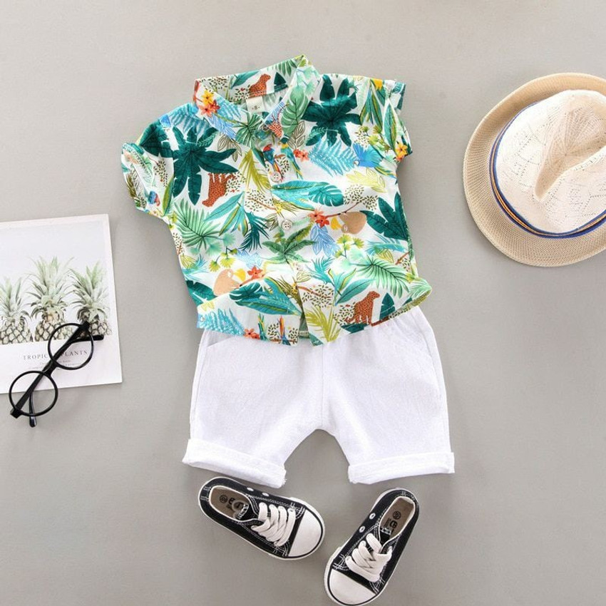 Baby boy shop floral outfit