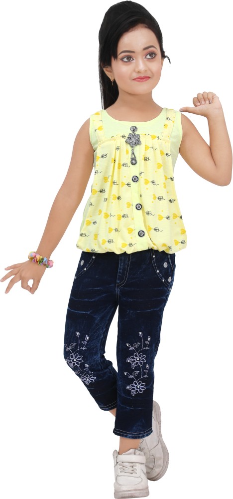 Jean dress for baby cheap girl