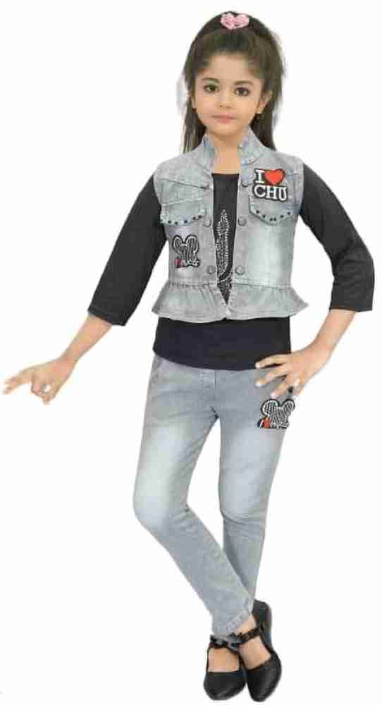 Girls Jeans, Top With Jacket at Rs 595/piece, गर्ल्स टॉप in 24 Parganas