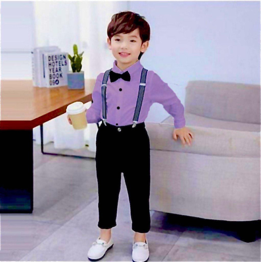 boys shirt with bow tie