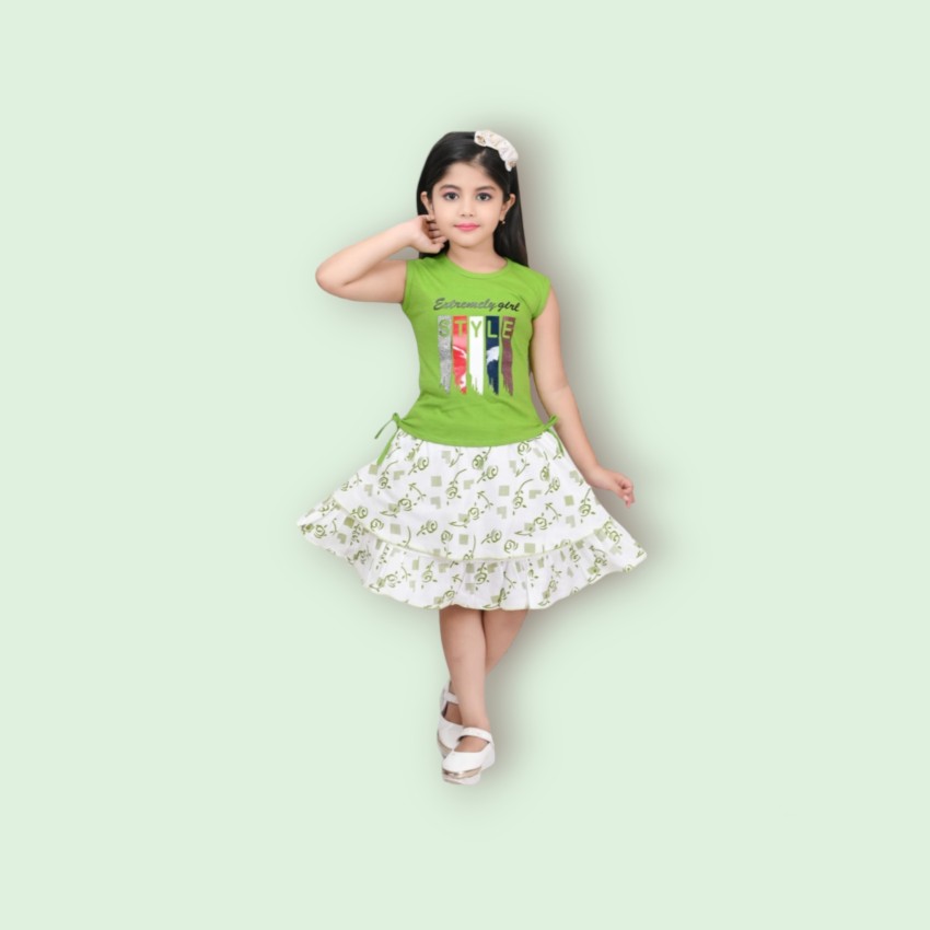 jelly qelly fashion Girls Casual Top Skirt Price in India - Buy jelly qelly  fashion Girls Casual Top Skirt online at