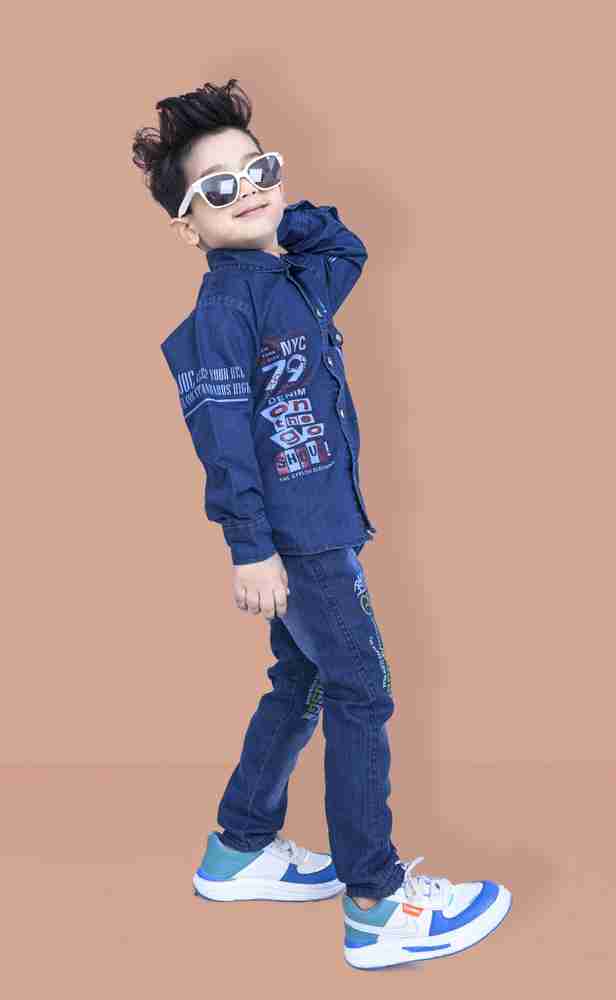 FNTMDRESS Boys Party Festive Jeans Shirt Pant Price in India Buy FNTMDRESS Boys Party Festive Jeans Shirt Pant online at Flipkart
