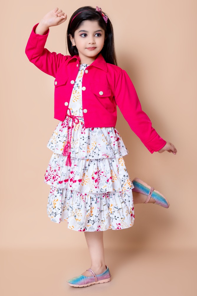 R Vetement Girls Party Festive Dress Dress Price in India Buy R